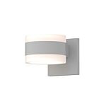 Applique LED à lumière vers le haut/bas REALS Sonneman 7302.FW.FW.98-WL 20W 2 lumières blanc texturé