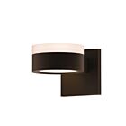 Applique LED à lumière vers le haut/bas REALS Sonneman 7302.FW.PL.72-WL 20W 2 lumières bronze texturé