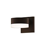 Applique LED à lumière vers le haut/bas REALS Sonneman 7302.PL.FW.72-WL 20W 2 lumières bronze texturé
