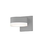 Applique LED à lumière vers le haut/bas REALS Sonneman 7302.PL.FW.98-WL 20W 2 lumières blanc texturé