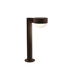 Borne d'éclairage LED REALS Sonneman 7303.PC.DL.72-WL 10W 1 lumière bronze texturé