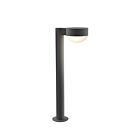 Borne d'éclairage LED REALS Sonneman 7304.PC.DL.74-WL 10W 1 lumière gris texturé