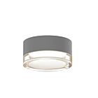 Luminaire monté en surface LED REALS Sonneman 7309.XX.FH.74-WL 10W 1 lumière gris texturé