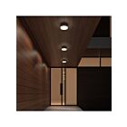 Luminaire monté en surface LED REALS Sonneman 7309.XX.FH.74-WL 10W 1 lumière gris texturé