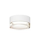 Luminaire monté en surface LED REALS Sonneman 7309.XX.FH.98-WL 10W 1 lumière blanc texturé