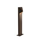 Borne d'éclairage LED compacte Triform Sonneman 7322.72-WL 10W 1 lumière bronze texturé