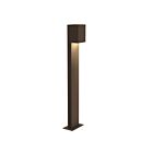 Borne d'éclairage LED Box Sonneman 7343.72-WL 10W 1 lumière bronze texturé