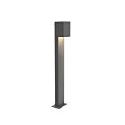 Borne d'éclairage LED Box Sonneman 7343.74-WL 10W 1 lumière gris texturé