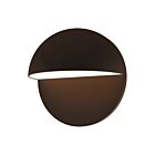 Applique LED Mezza Cupola Sonneman 7472.72-WL 13W 1 lumière bronze texturé