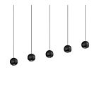 Sonneman 7508.97 200W Noir texturé LED Suspendu