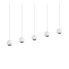 Sonneman 7508.98 200W Blanc texturé LED Suspendu