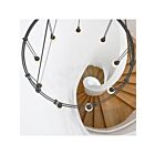 Sonneman S1E24K-JC06XX09-RP03 9-lumière 27W Noir satiné Lustre