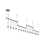 Sonneman S1Q36K-JR180662-RP06 16-lumière 48W Noir satiné Lustre