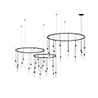 Sonneman S1T01K-RC066828-RP16 36-lumière 72W Noir satiné Lustre