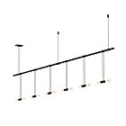 Sonneman S1U36K-MC06XXA2-RP13 6-lumière 24W Noir satiné Lustre