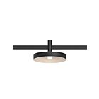 Suspendu avec abat-jour Systema Staccato Sonneman SHD.1783.25-PAN 180W 6 lumières satin noir