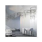 Sonneman SLS0162 543-lumière 543W Noir satiné Lustre