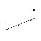 Sonneman SLS1159 3-lumière 24W Noir satiné Lustre