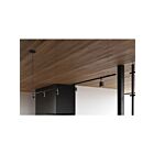 Sonneman SLS1284 5-lumière 25W Noir satiné Lustre