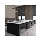 Sonneman SLS1310 15-lumière 90W Noir satiné Lustre