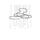 Sonneman SLS4242-K 50-lumière 215W Noir satiné Lustre