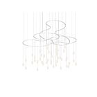 Sonneman SLS4242-W 50-lumière 215W Blanc satiné Lustre