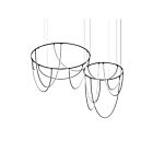 Sonneman SLS4243-K 10-lumière 249W Noir satiné Lustre