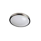 Plafonnier LED TCP 218F12A227KBN 20W nickel brossé