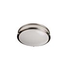 Plafonnier LED TCP 219F10A227KBN 16W nickel brossé