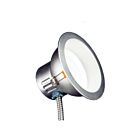 Encastré commercial LED 4" Tcp DLC4SWUZDCCT avec température CCT au choix