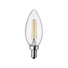 Lampe décorative à filament LED B11 classique TCP FB11D4027EE12C 4W