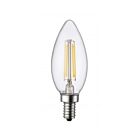 Lampe décorative à filament LED B11 classique TCP FB11D4027EE12C 4W