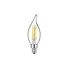 Lampe décorative à filament LED F11 classique TCP FF11D4027EE12C 4W