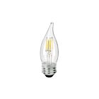 Lampe à filament LED F11 classique, blanc Tcp FF11D6024E26SCL92 5W