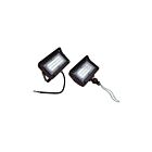 Projecteur LED avec yoke TCP FLYUA3W40KBR 50W bronze