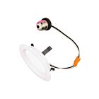 Encastré LED 4" à face plane, température cct au choix Tcp LEDDR4CCT2 11W