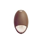 TCP RSSCCBRZSDT 12W 10.5″ Bronze LED Applique murale de sécurité à cylindre pour usage résidentiel