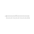 TCP VTF8UZDSW2CCTEBIS 8' LED Luminaire étanche Wattage et CCT Sélectionnable