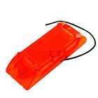Techspan 712193B Ambre LED Feux de gabarit/position 2 x 6 po avec lentille réfléchissante (Paquet de 10)