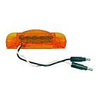 Techspan 712323B Ambre LED Feux de gabarit/position minces (Paquet de 10)