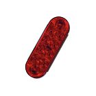 Techspan 735202B Rouge LED Feux d'arrêt/clignotants/arrière ovales (Paquet de 10)