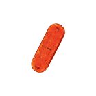 Techspan 735203B Ambre LED Feux clignotants/arrière ovales (Paquet de 10)