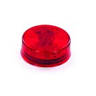 Techspan 735370B Rouge LED Feu de gabarit/position rond 2 1/2 po (Paquet de 25)