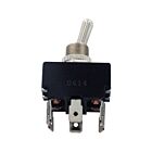 Techspan 765066B 20A Chrome Interrupteur à levier (Paquet de 25)