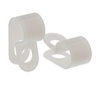 Techspan 766076C Naturel Colliers de câble en nylon (Paquet de 100)