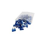 Techspan 766215C 15A Bleu Fusibles à lame standard (Paquet de 100)