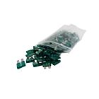 Techspan 766218C 30A Vert Fusibles à lame standard (Paquet de 100)