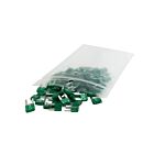 Techspan 766249C 30A Vert Fusibles à lame mini (Paquet de 100)