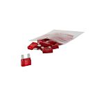 Techspan 766253Q 50A Rouge Fusibles à lame maxi (Paquet de 25)