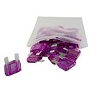 Techspan 766272Q 100A Violet Fusibles à lame maxi (Paquet de 25)